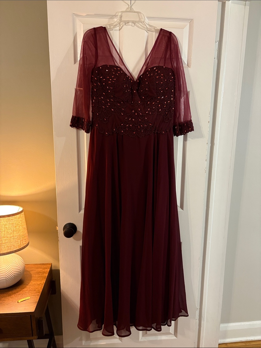 Marsoni Burgundy Formal Dress
